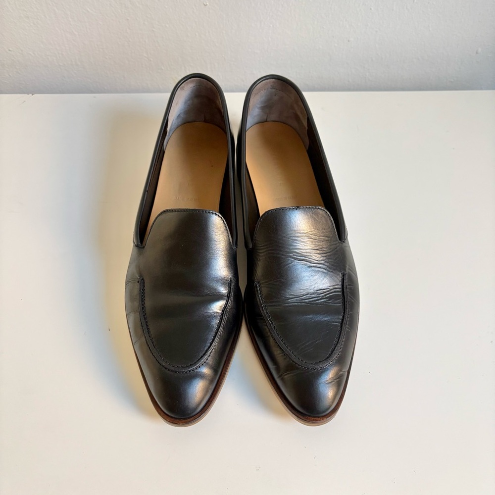 Everlane Leather Loafers Almond Toe Women Size US 9 9.5